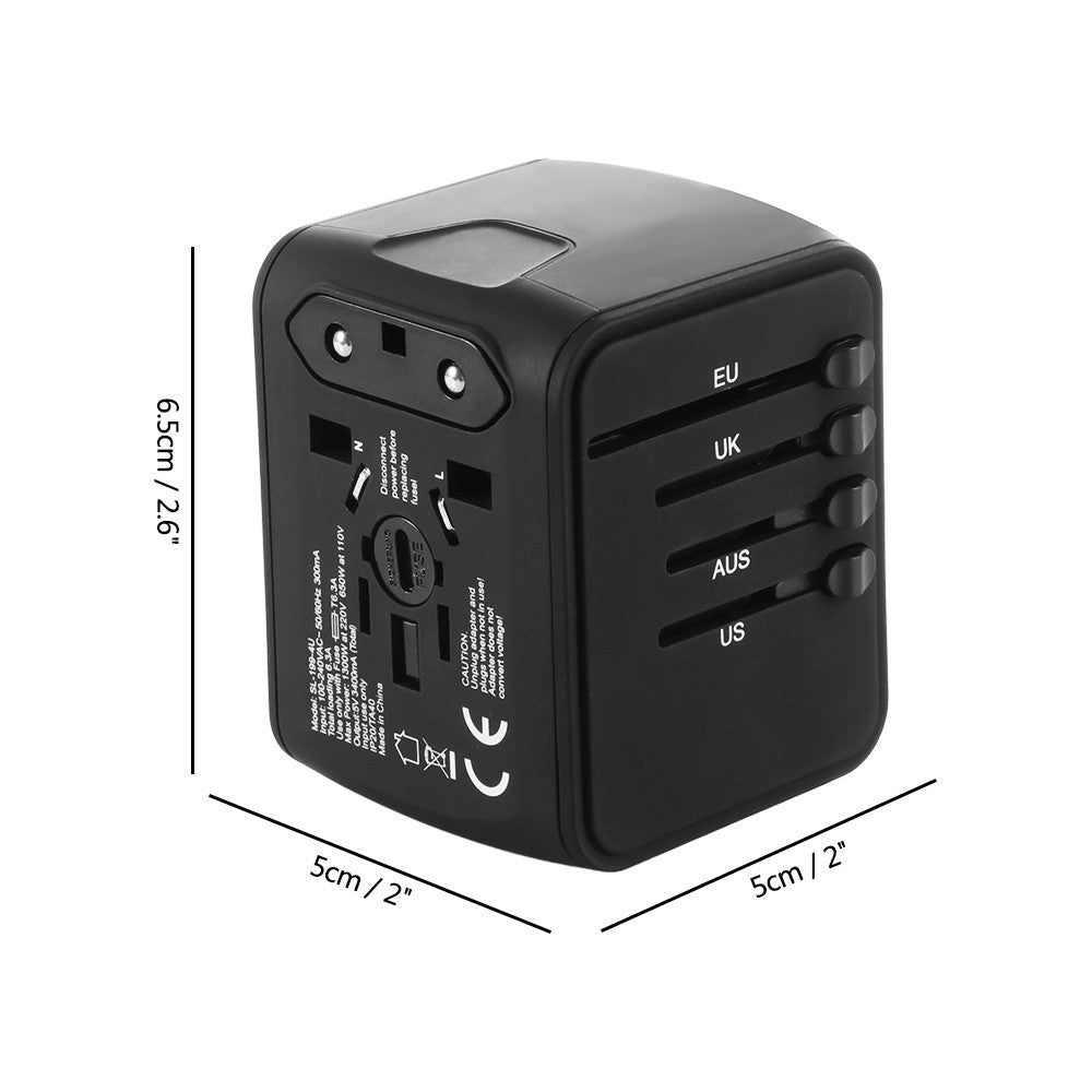 All-In-One Universal International Travel Charger Adapter