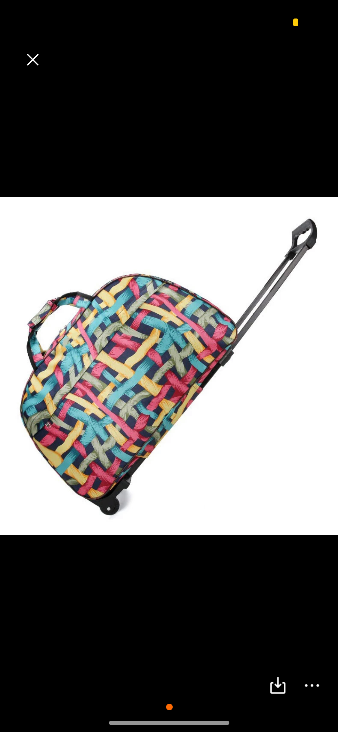 Travel Trolley Wheeled Duffel Bag