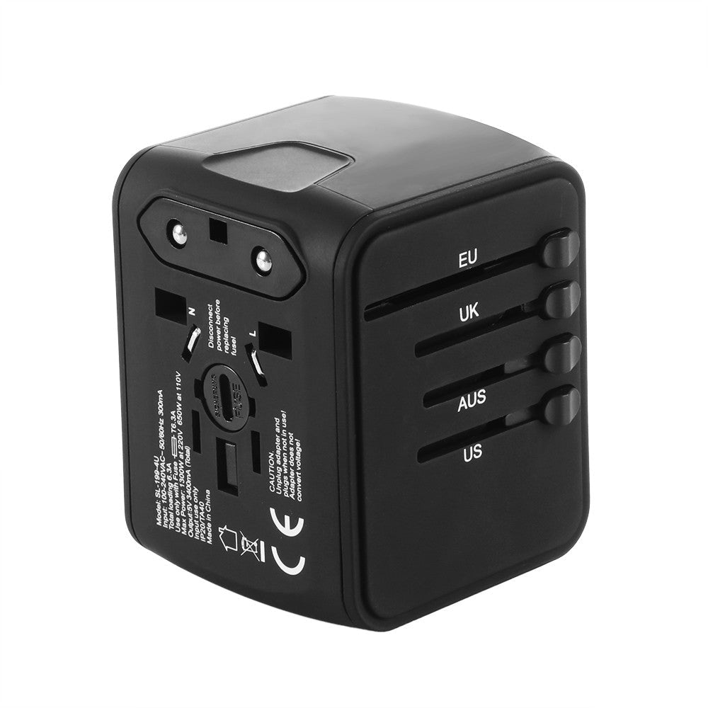 All-In-One Universal International Travel Charger Adapter